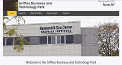 Desktop Screenshot of griffissbusinesspark.com